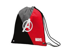 Сумка для взуття YES 558753 40х35 см чорна з червоним