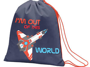 Сумка для взуття YES Space 552499 40х35 см синя