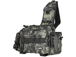 Сумка для рыболовных снастей LEO 28159 355х220х140 мм Camouflage Черный (10778-59231)