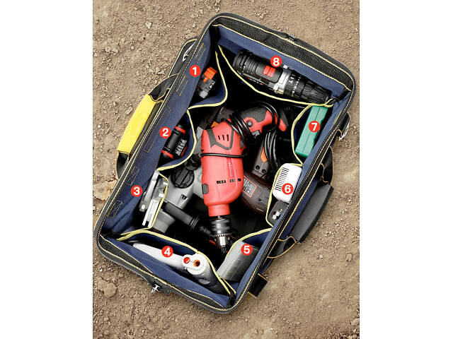 Сумка для інструменту 23*17*31 см No2283 - Фото 4