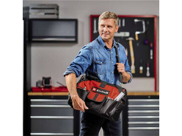 Сумка для інструменту Einhell Bag 45/29, 20 кг, 45х22х29 см, 1.15 кг (4530074) - Фото 2