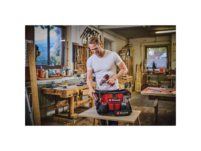 Сумка для інструменту Einhell Bag 45/29, 20 кг, 45х22х29 см, 1.15 кг (4530074) - Фото 3