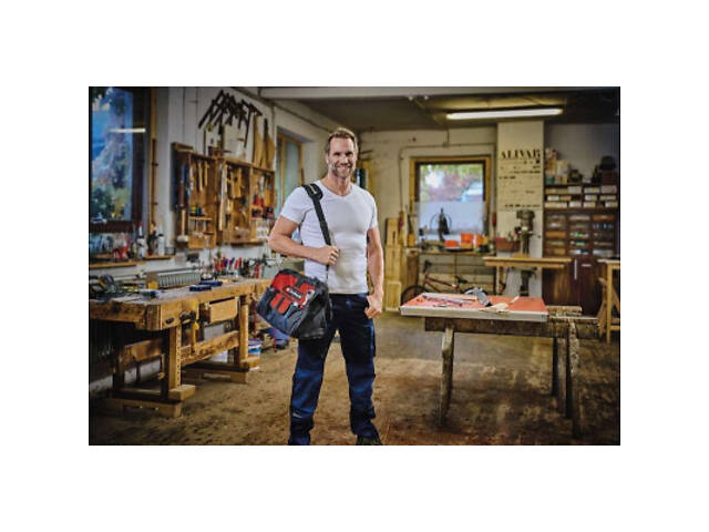 Сумка для інструменту Einhell Bag 45/29, 20 кг, 45х22х29 см, 1.15 кг (4530074) - Фото 4