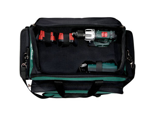 Сумка для інструменту Metabo 460x260x280мм, 6 кишень (657006000) - Фото 2