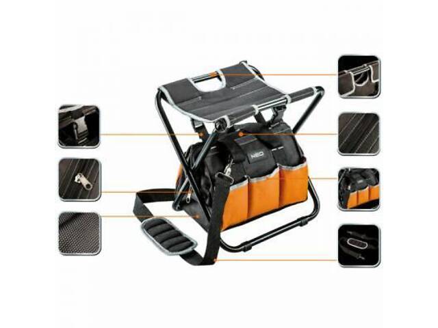 Сумка для инструмента Neo Tools табурет складаний з монтерський сумкою (84-306) - Фото 2