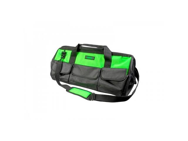 Сумка для інструментів MASTERTOOL 610х240х290 мм 1680 DEN 26 кишень посилене дно знімний ремінець 79-1924 - Фото 1