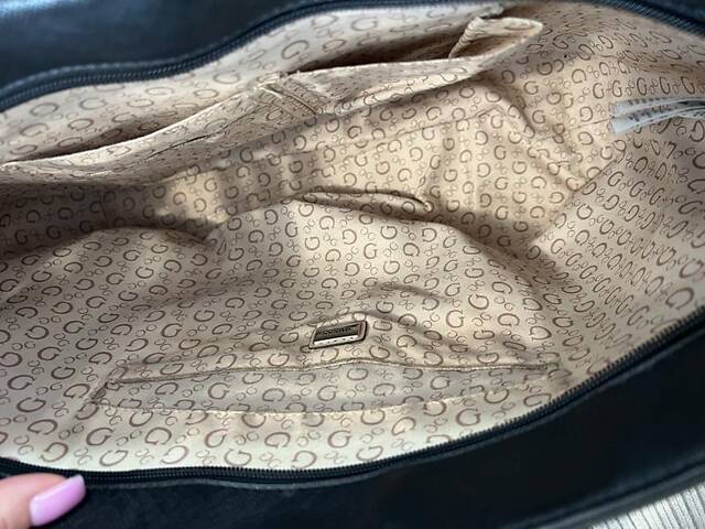 Сумка guess / черная сумка / большая - Фото 5