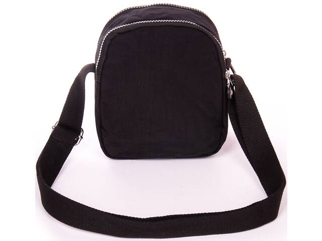 Сумка женская JIELSHI 17х19х11 см Черный (LANC23 black) - Фото 3