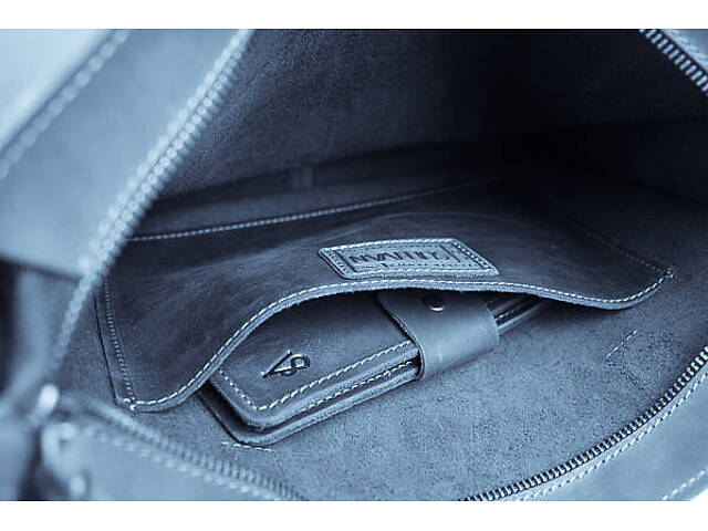 Сумка жіноча шкіряна велика шопер SULLIVAN sg61(40) чорна - Фото 4