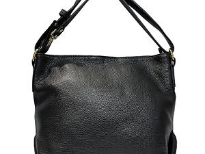 Сумка жіноча шкіряна Felicita 27х12х25 см Чорний (6828801881)