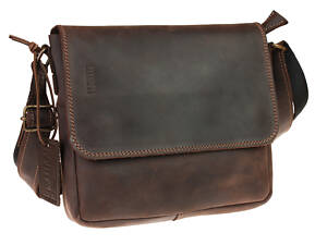 Сумка жіноча шкіряна маленька клатч SULLIVAN sg40 (25) коричнева