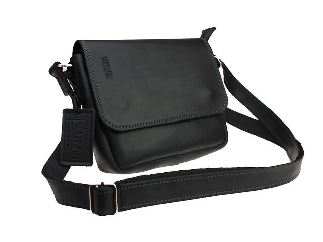 Сумка жіноча шкіряна маленька SULLIVAN sg30(23) чорна - Фото 1