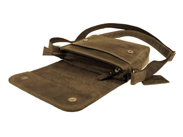 Сумка жіноча шкіряна маленька SULLIVAN sg30(23) чорна - Фото 5