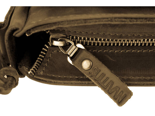Сумка жіноча шкіряна маленька SULLIVAN sg30(23) чорна - Фото 7
