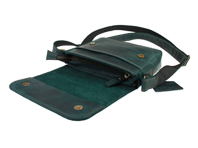 Сумка жіноча шкіряна маленька SULLIVAN sg30(23) чорна - Фото 5