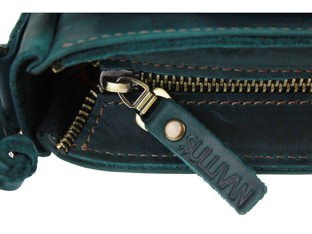 Сумка жіноча шкіряна маленька SULLIVAN sg30(23) чорна - Фото 8