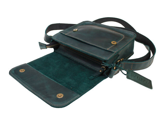 Сумка жіноча шкіряна маленька SULLIVAN sg32(25) чорна - Фото 5