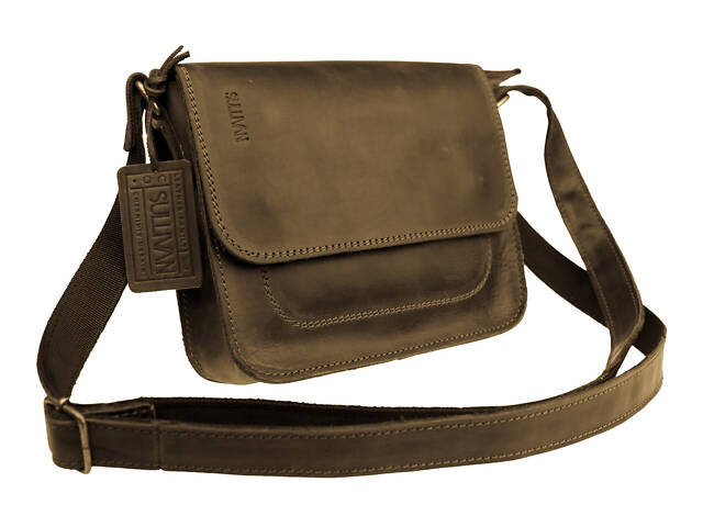 Сумка жіноча шкіряна маленька SULLIVAN sg32(25) чорна - Фото 1