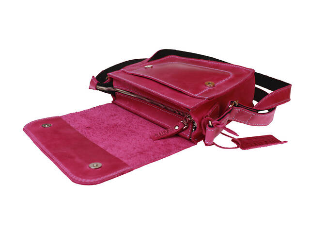 Сумка жіноча шкіряна маленька SULLIVAN sg32(25) чорна - Фото 5