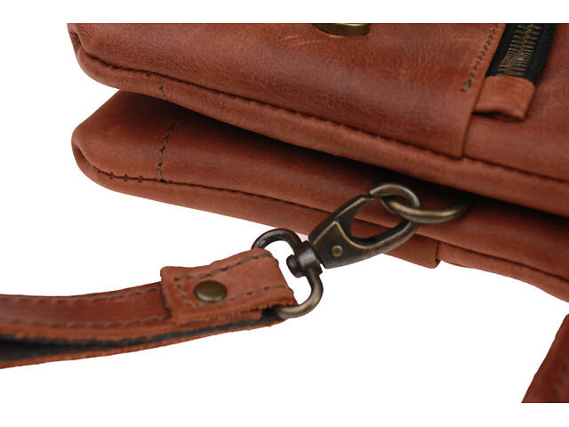 Сумка жіноча маленька барсетка SULLIVAN sg56(32) світло-коричнева - Фото 7