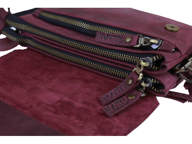 Сумка жіноча маленька барсетка SULLIVAN sg56(32) марсалова - Фото 8