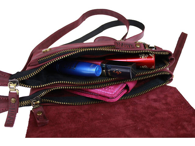 Сумка жіноча маленька барсетка SULLIVAN sg56(32) марсалова - Фото 9