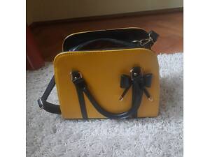 Сумка жіноча екошкіра нова жовта