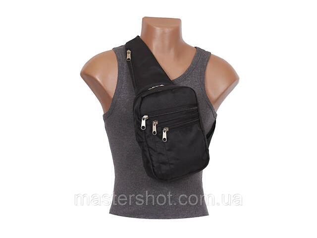 Сумка кобура для скрытого ношения пистолета, нагрудная, с быстрым доступом к оружию (водостойкая,чёрная) ms - Фото 2