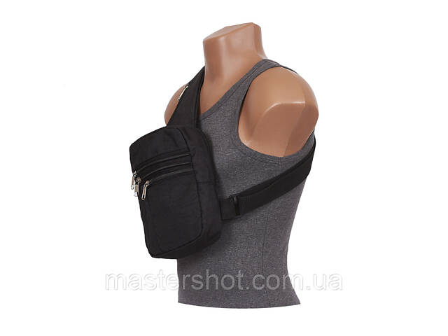 Сумка кобура для скрытого ношения пистолета, нагрудная, с быстрым доступом к оружию (водостойкая,чёрная) ms - Фото 5