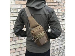 Сумка-кобура M-TAC наплечная без велкро Olive