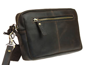 Сумка маленька барсетка клатч smmbk15(25) коричнева