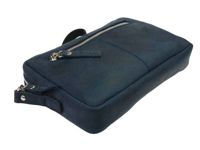 Сумка маленька барсетка клатч smmbk15(25) синя - Фото 2