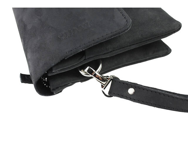 Сумка маленька барсетка клатч smmbk2(32) чорна - Фото 7