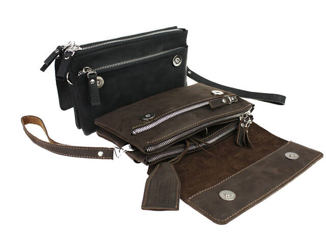 Сумка маленька барсетка клатч smmbk2(32) чорна - Фото 8