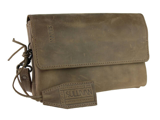 Сумка маленька барсетка клатч smmbk2(32) оливкова - Фото 1