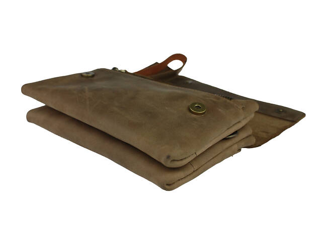 Сумка маленька барсетка клатч smmbk2(32) оливкова - Фото 4