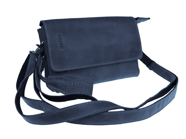 Сумка маленька барсетка клатч smmbk2(32) синя - Фото 2