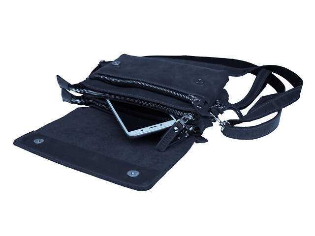 Сумка маленька барсетка клатч smmbk2(32) синя - Фото 5