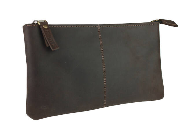 Сумка маленька барсетка клатч smmbk9(18) коричнева - Фото 2
