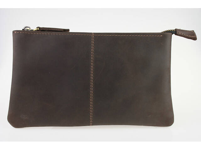 Сумка маленька барсетка клатч smmbk9(18) коричнева - Фото 3