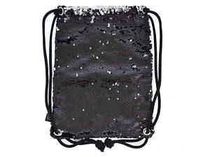 Сумка-мішок YES Black Sequins 557659 39х30 см чорна