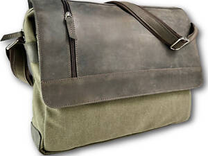 Сумка месенджер Gorillas BBQ s11235-1 37 см Коричнево-зелений (FR3)