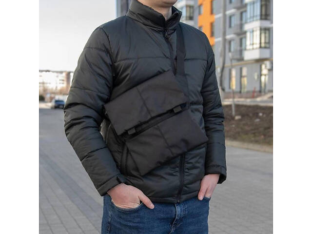 Сумка мессенджер С КОБУРОЙ. Тактическая сумка из ткани, сумка кобура через плечо, сумка тактическая наплечная - Фото 10