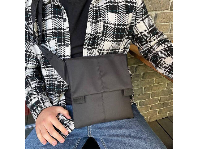 Сумка мессенджер С КОБУРОЙ. Тактическая сумка из ткани, сумка кобура через плечо, сумка тактическая наплечная - Фото 11