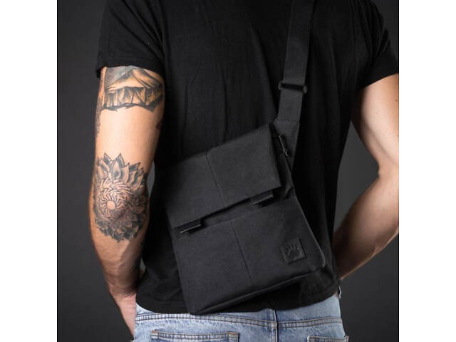 Сумка мессенджер С КОБУРОЙ. Тактическая сумка из ткани, сумка кобура через плечо, сумка тактическая наплечная - Фото 22