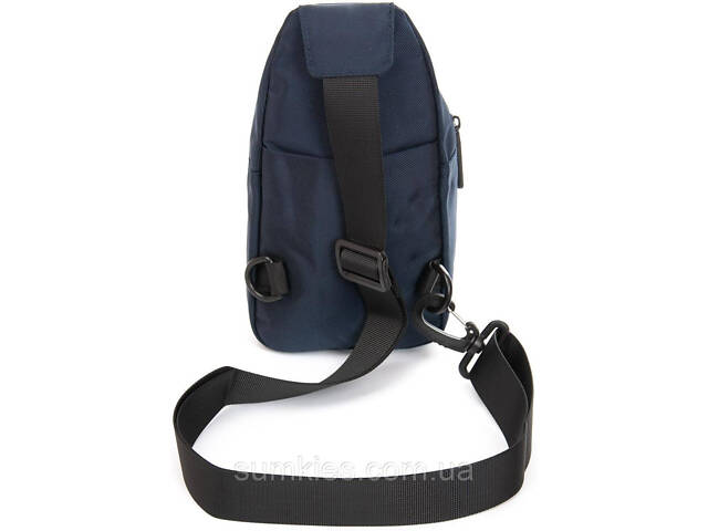 Сумка чоловіча через плече Lanpad синя - Фото 4
