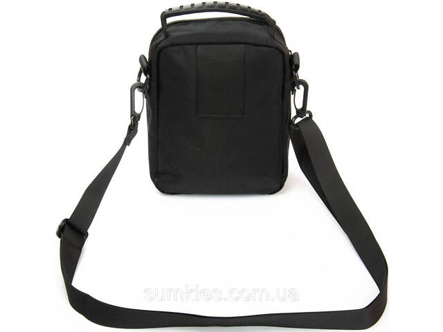 Сумка чоловіча Lanpad на плече чорна - Фото 5