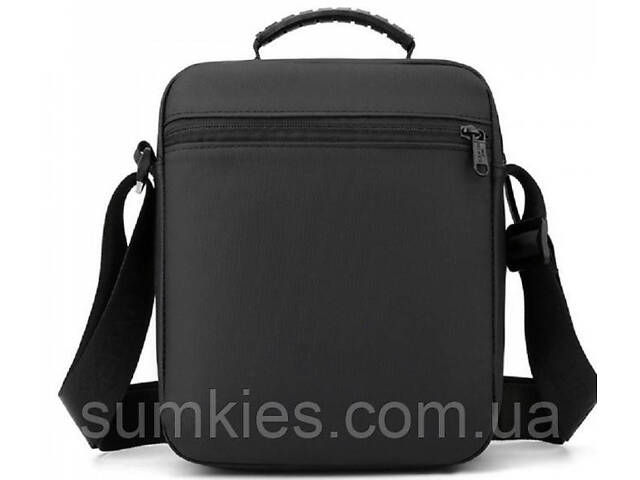Сумка чоловіча на плече Confident чорна - Фото 2
