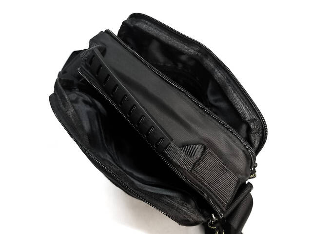 Сумка мужская планшет Lanpad черная - Фото 3