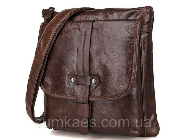 Сумка мужская Vintage 14091 Коричневая - Фото NaN